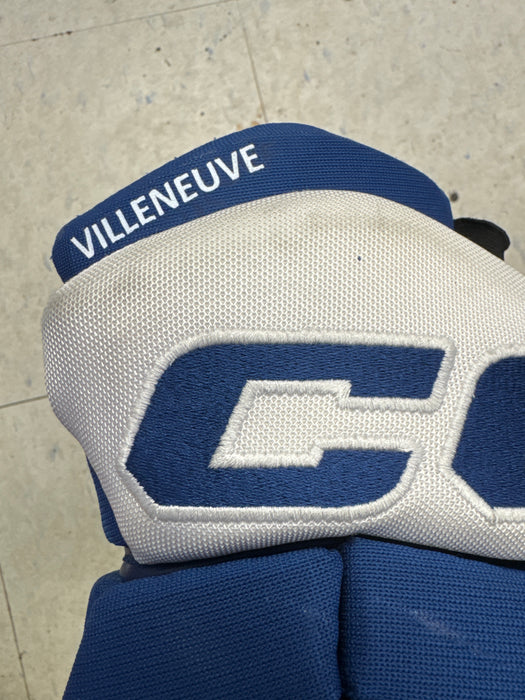 Toronto Maples Leafs Pro Stock CCM 14” Gloves - Villeneuve
