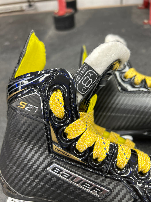 Used Bauer Supreme S27 Player Skates 8.0Y