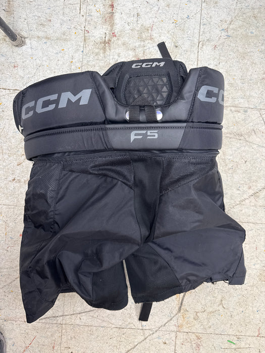 Used CCM F5 Goalie Pants Size Junior Large