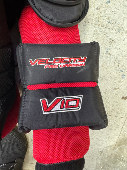 Used Vaughn V10 Pro Carbon Chest Protector Senior X-Small