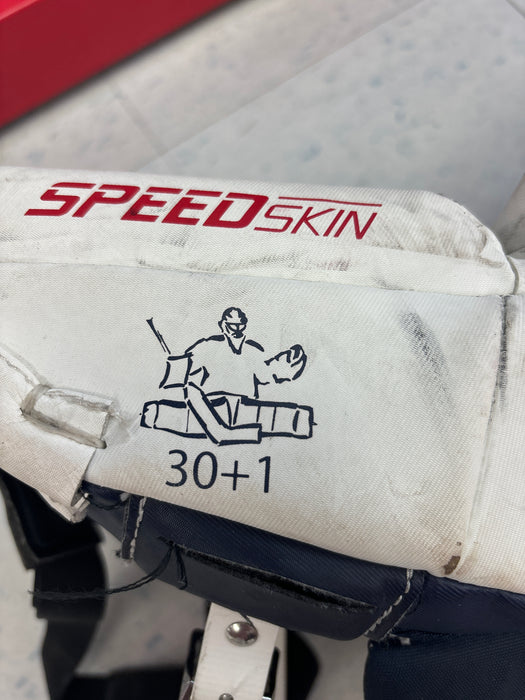 Used CCM Axis 1.5 Junior 30+1” Goal Pads