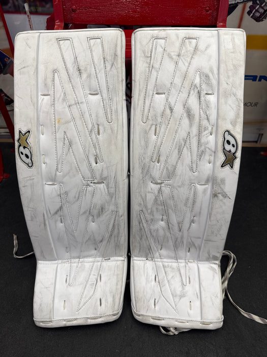 Used Brian’s NetZero Goalie Pads Size 25”