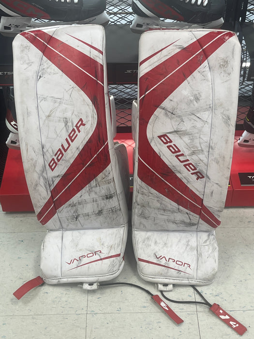 Used Bauer Vapor X700 28+1 Goal Pads