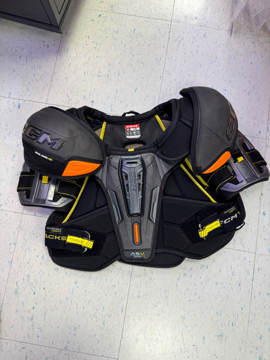 Used CCM Tacks AS-V Pro Shoulder Pads Senior Large