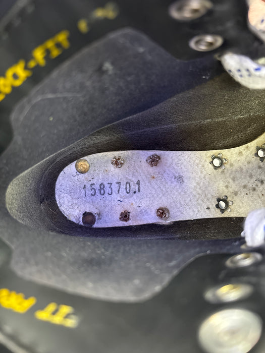 Used Bauer Supreme Mach Size 8.5 Pro Stock Skates