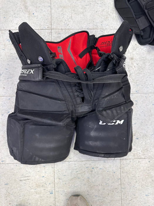 Used CCM Jetspeed Eflex Extreme Junior Large Goalie Pants