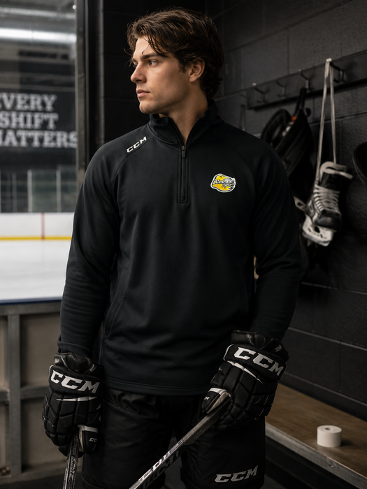 CCM x Crows Sports 1/4 Zip Locker Hoodie Adult