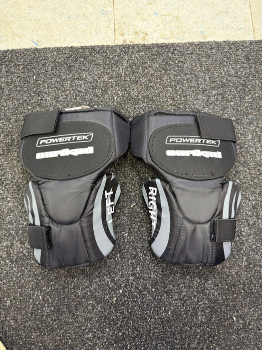 Used PowerTek Barikad Junior Knee Guards