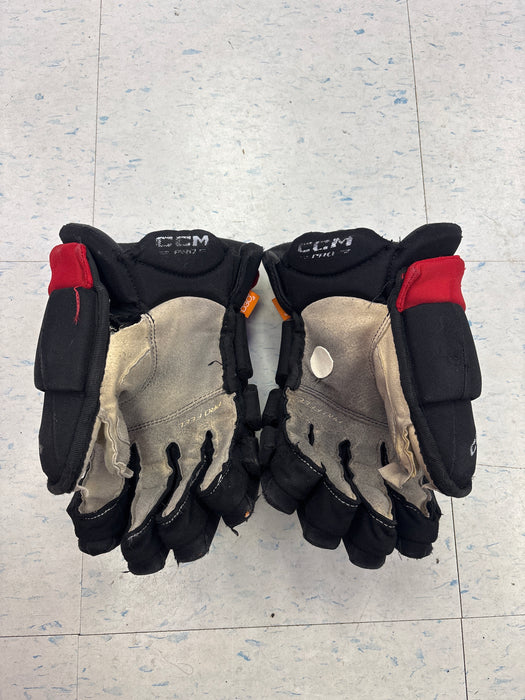 Used CCM HGJS Belleville Senators ‘Bourgault’ 13” Pro Stock Gloves