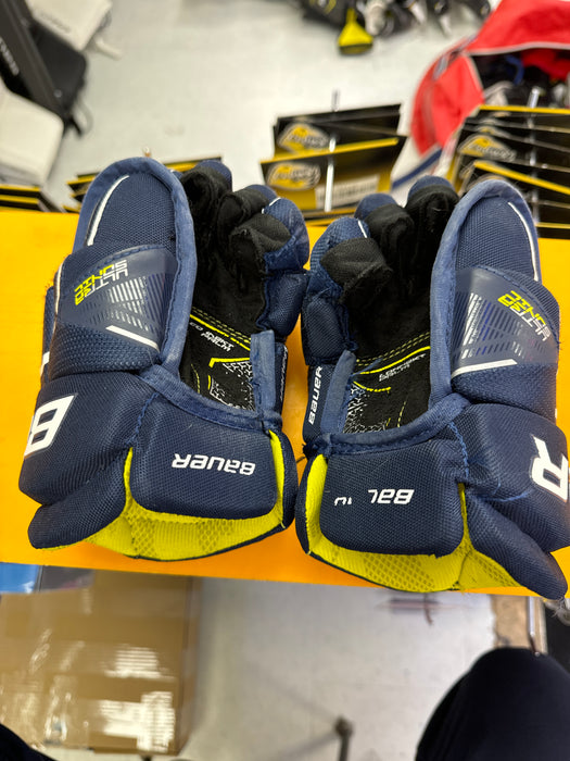 Used Bauer Supreme Ultra Sonic 9” Gloves