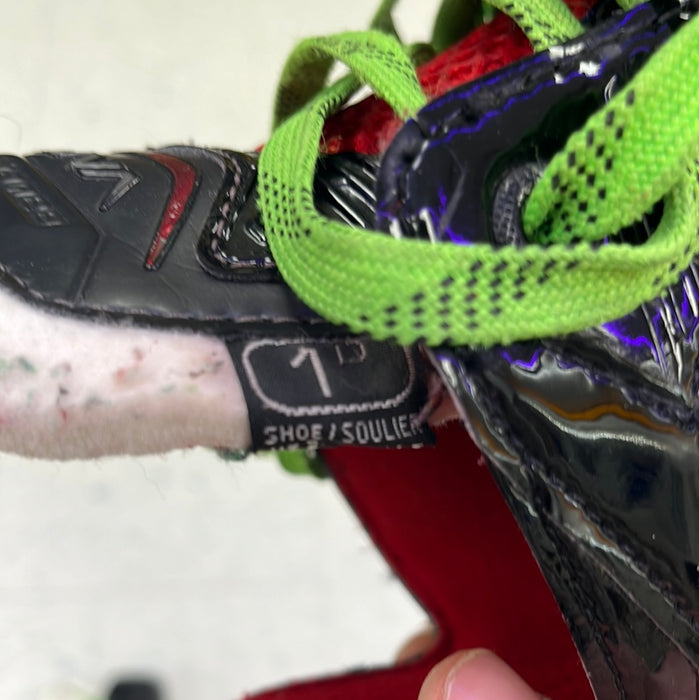 Used Bauer Vapor X600 Size 1 Player Skates