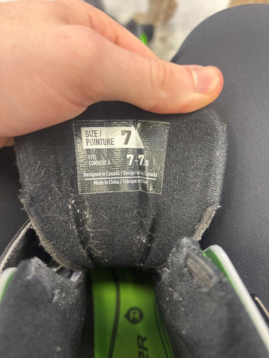 Used Bauer Konekt HF2 Size 7.0 Senior Goal Skates