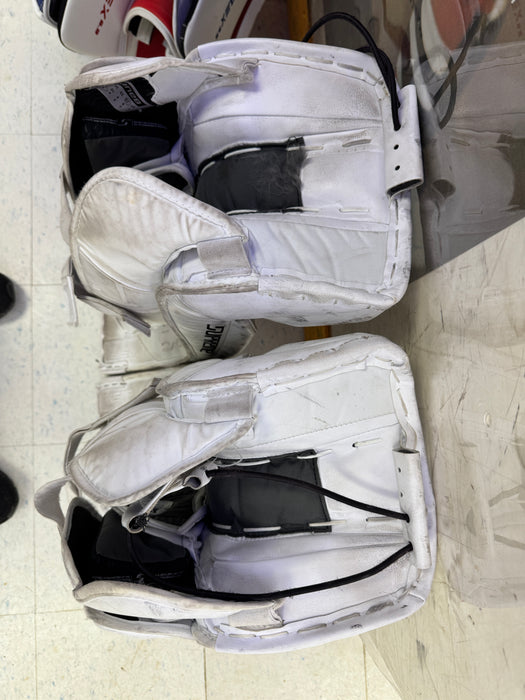 Used Bauer Supreme M5 Pro Intermediate Small Goal Pads