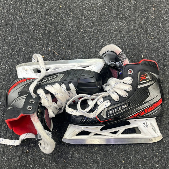 Used Bauer Vapor X2.7 Size 3.5 Goal Skates