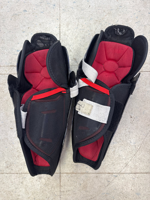 Used Bauer NSX 12” Junior Shin Guard