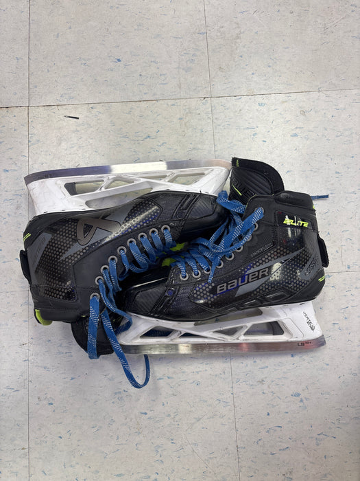 Used Bauer Elite Size 8.5 Fit 3 Goal Skates