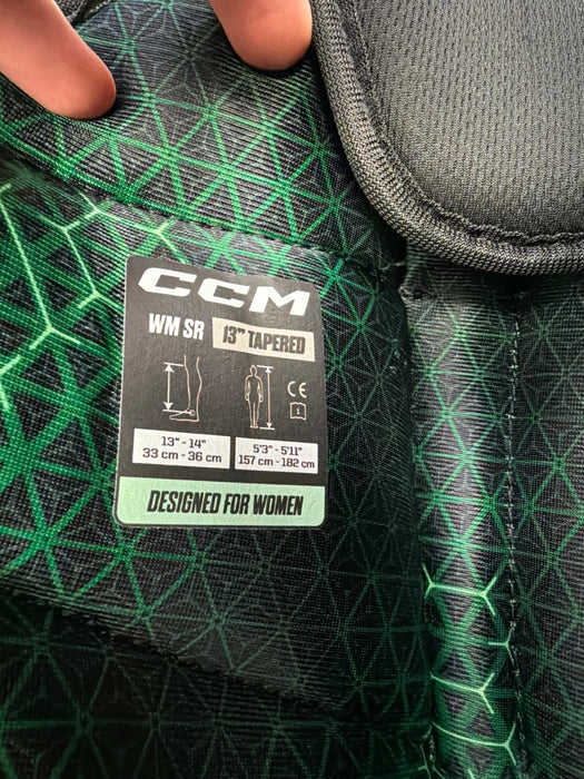 Used CCM JetSpeed FTW 13” Shin Pads