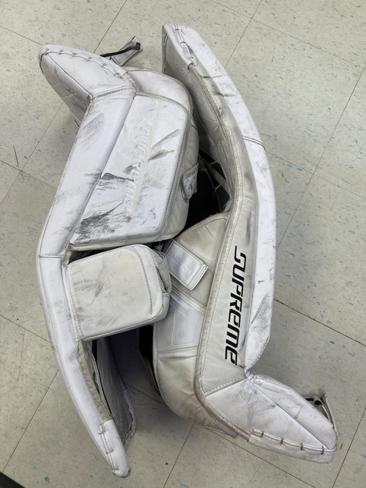 Used Bauer Supreme M5 Pro Intermediate Goal Pads