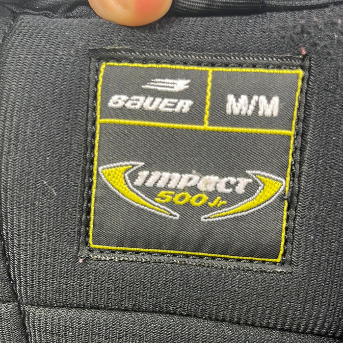 Used Bauer Impact 500 Junior Medium Shoulder Pads