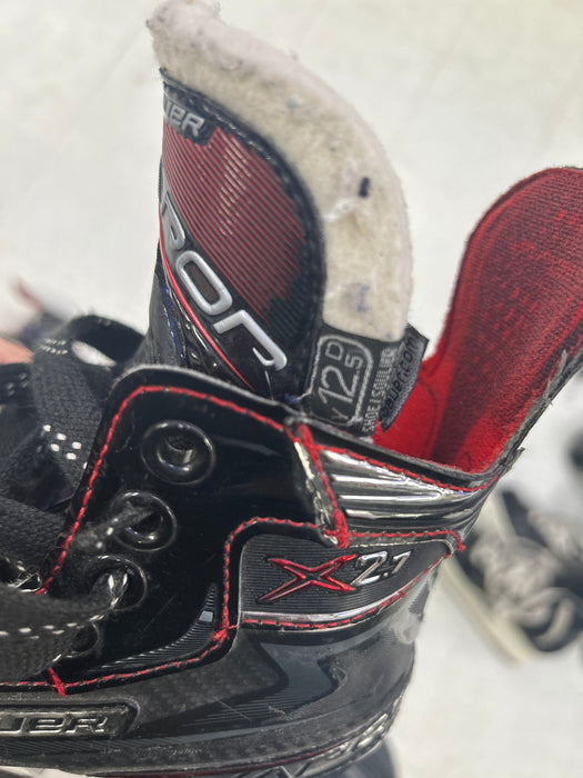 Used Bauer Vapor X2.7 Youth Player Skates 12.5y