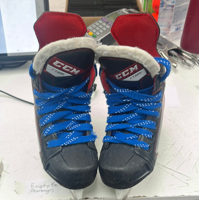 Used CCM Jetspeed FT485 Size 10.5D Youth Skates