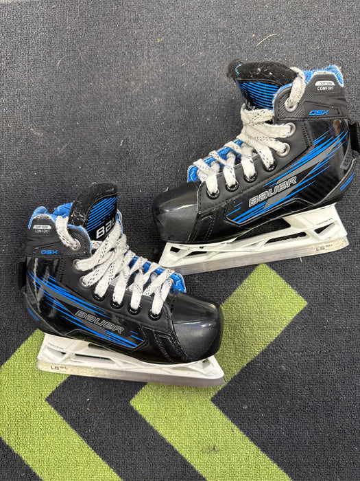 Used Bauer GSX 10.5Y Goalie Skates