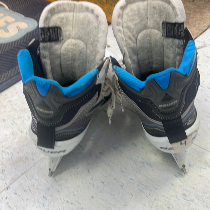 Used Bauer Reactor 5000 Size 4.5 Goal Skates
