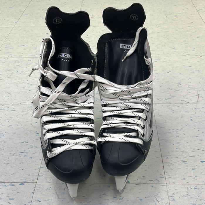 Used CCM 1-0 Custom Size 12 Player Skates