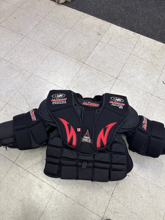 Used McKenney Pro Spec 870 Goalie Chest Protector Senior Small