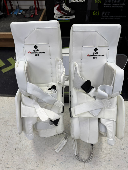 Used True Hzrdus 9x4 Leg Pads 33" + 2" Senior