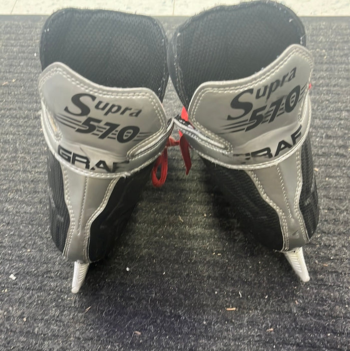 Used Graf Supra 570 Size 4.5 Player Skates