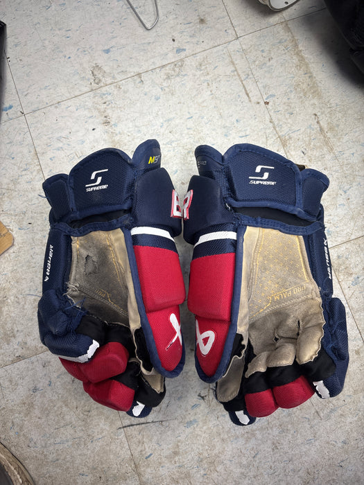 Used Bauer Supreme M5 Pro 15” Senior Gloves