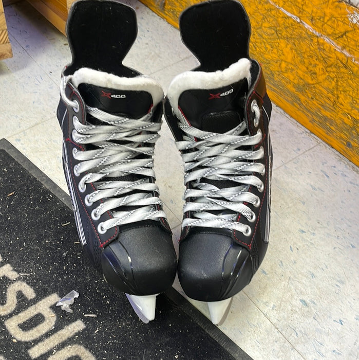 Used Bauer Vapor X400 Size 3EE Player Skates