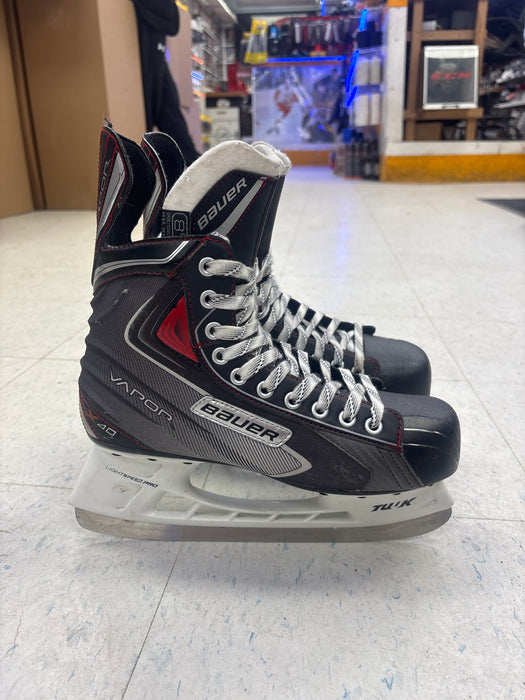 Used Bauer Vapor X40 Senior Size 8