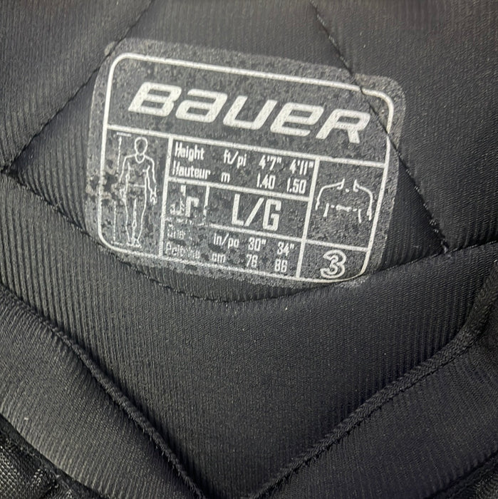 Used Bauer Vapor X100 Junior Large Shoulder Pads