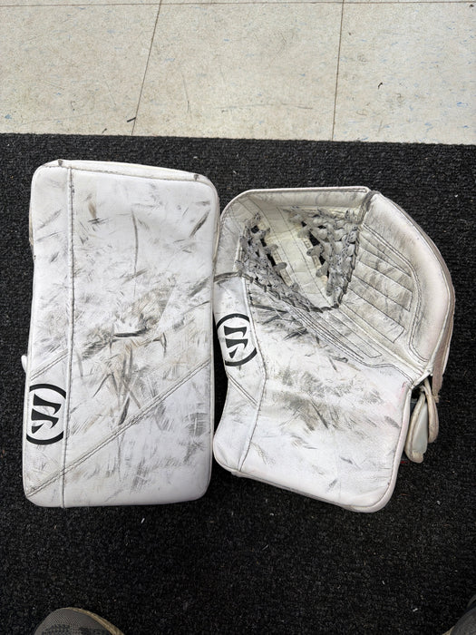 Used Warrior Ritual G7 Junior Catcher and Blocker Set