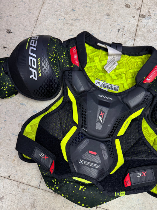 Used Bauer 3X Shoulder Pads Junior Medoum