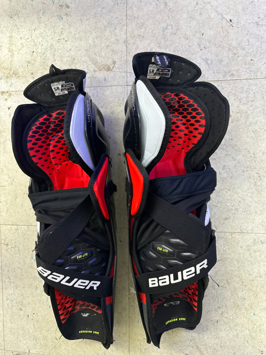 Used Bauer Vapor Hyperlite 16” Shin Guards