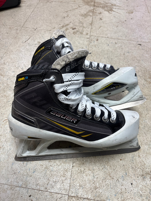 Used Bauer Supreme One.9 Size 7.0D Goal Skates
