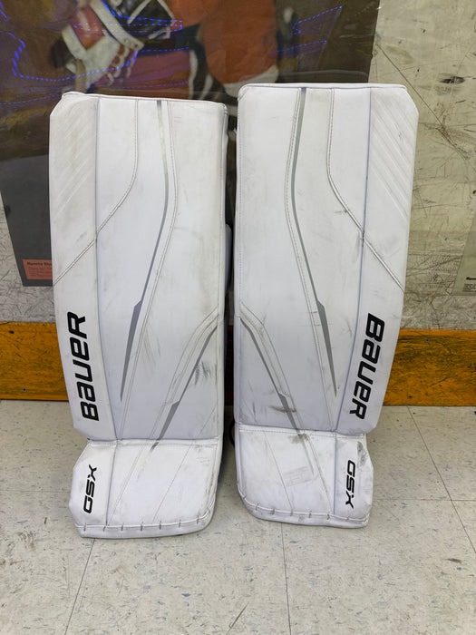 Used Bauer GSX Junior Meduim Goalie Leg Pads