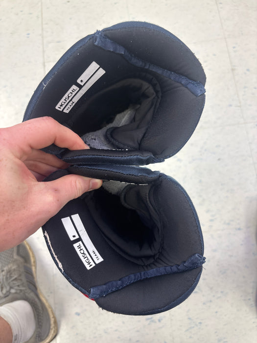 Used CCM HGJSCHL 14” Oshawa General ‘DELISLE’ Pro Stock Gloves