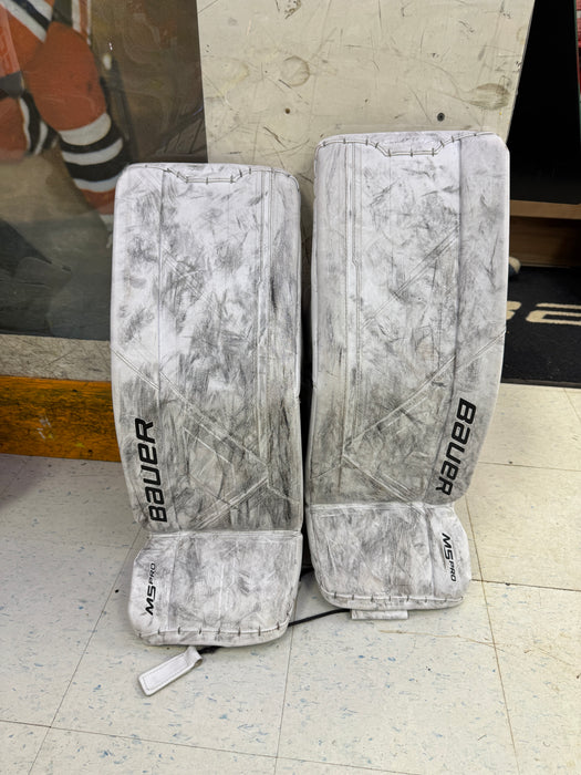 Used Bauer Supreme M5 Pro Intermediate Small Goal Pads