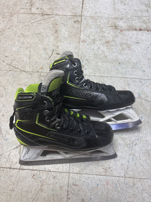 Used Bauer GSX Goalie Skates Size 2.5 D
