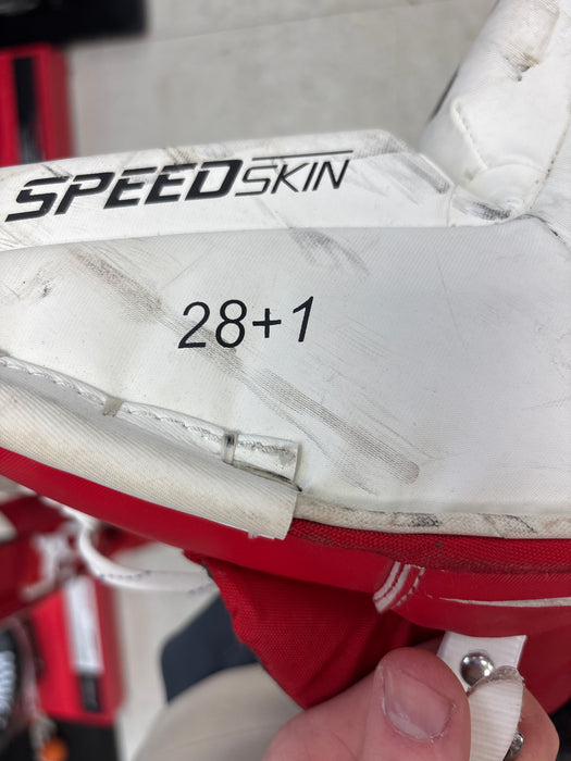 Used CCM EFlex 5.5 28+1” Junior Goal Pads