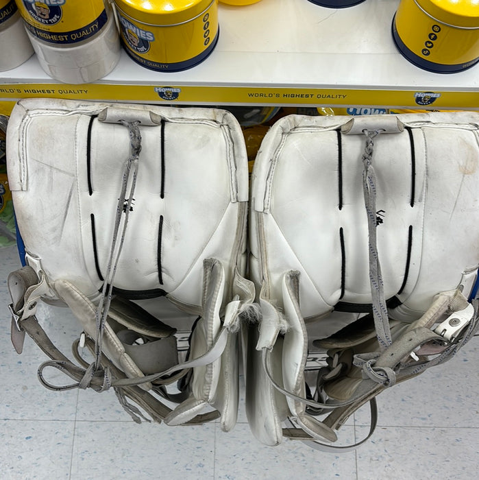 Used CCM Axis 34+1” Senior Goal Pads