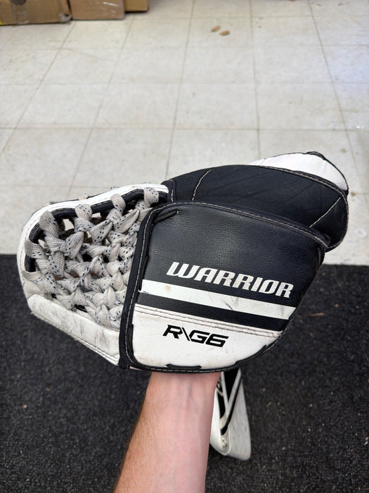 Used Warrior Ritual G6 E+ Junior Catcher and Blocker