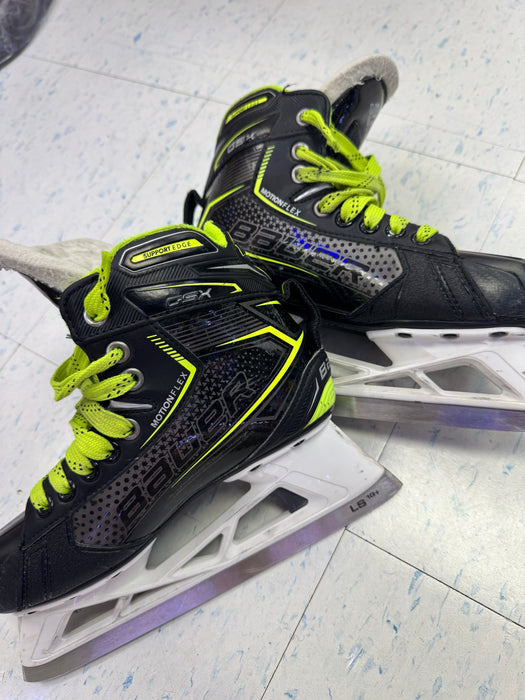 Used Bauer GSX Goalie Skates 3.0