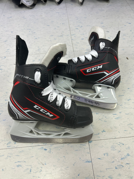 Used CCM JetSpeed FT340 Youth Player Skates
