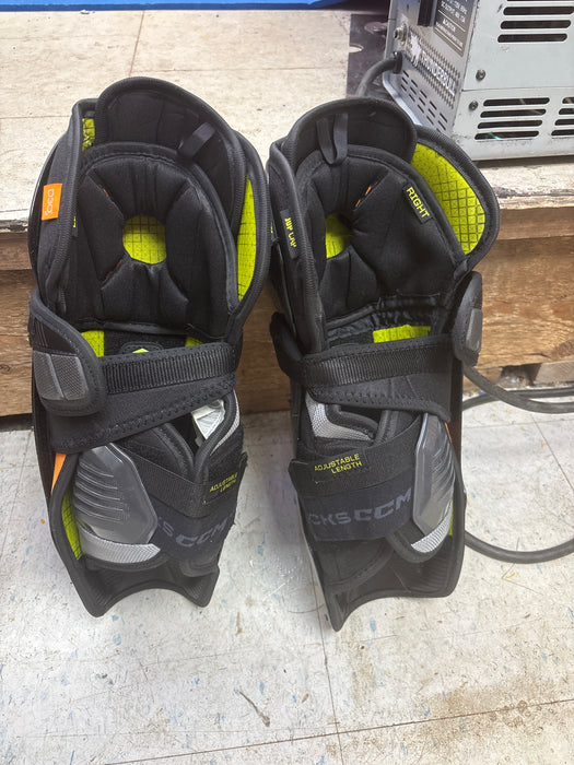 Used CCM Tacks XF Pro Shin Guards Size 13”
