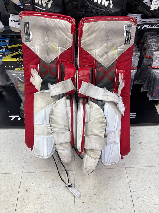 Used Bauer Vapor X5 Pro Intermediate Large Leg Pads